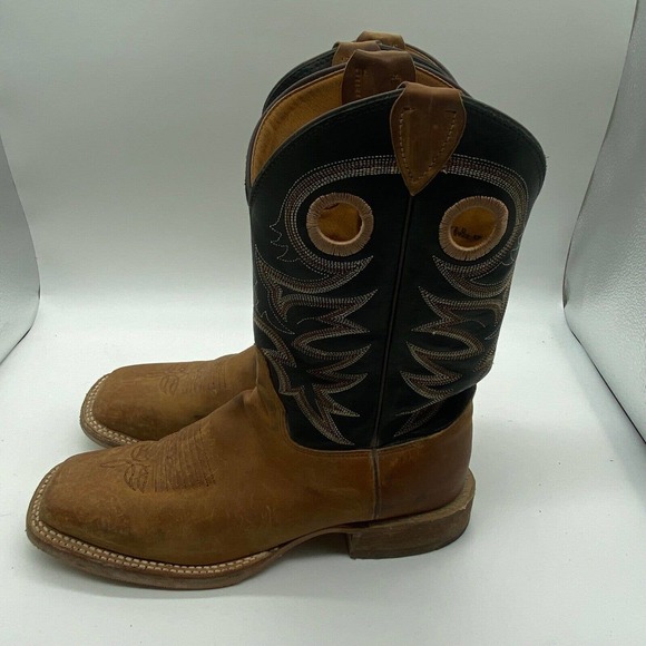 Justin Boots Shoes Justin Mens Caddo 95d Soft Square Toe Cowboy